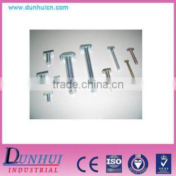 SS304 UNC T Bolt,T Head bolt,Special Bolt & t bolt with nut