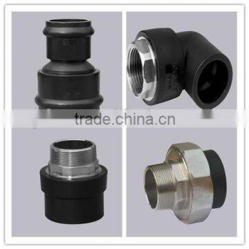 pe 100 pipe fittings for water supply