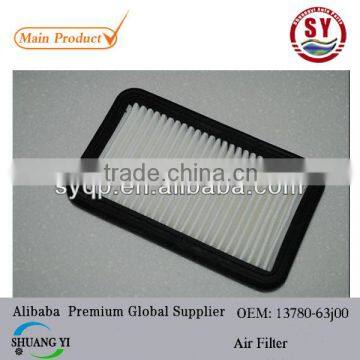 air filter 13780-63j00 used for suzuki