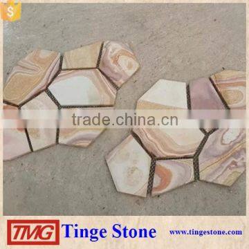 Cultured Stone TIle,Rainbow Sandstone Wall Tiles photo-5