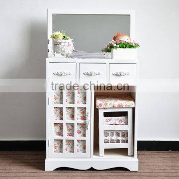 cheap household wood dressing table for bedroom