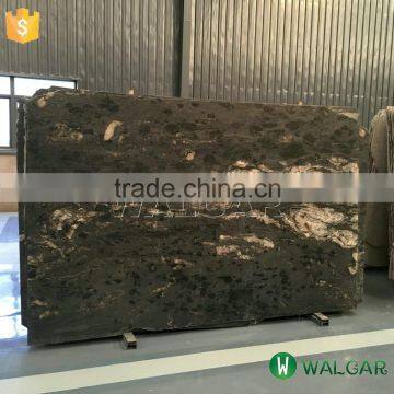 Black gold pattern granite slabs for sale