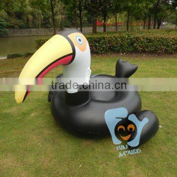 Hot Sale Retail Toucan Inflatable Pool Float Manufacturers