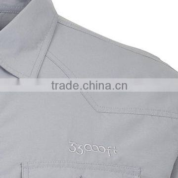 Long Sleeve Men Woven Shirt(3M15B62) photo-3