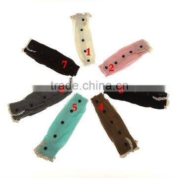 Wholesale boutique factory price warmer Leg Warmer with button in stock