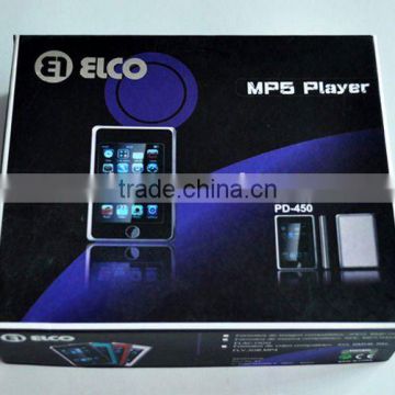 Top and base cellphone package with inner tray