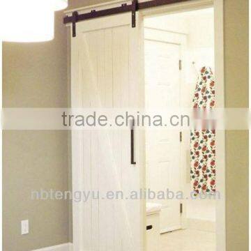 Classical sliding wood room divider