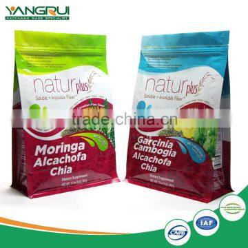 Laminated Foil Coffee Pouch Square Bottom Vegetable Packaging Manufacturer photo-3
