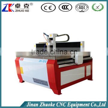 Good Service Adveritisng CNC Router Machine For Wood Aluminum Acrylic ZK-1212 Stepper Motor Ball Screw Transmission