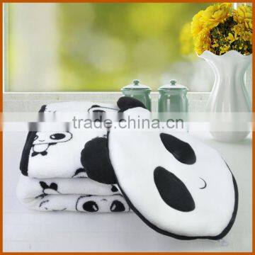 Lovely Embroidery Patterns Polyester Pillow Blanket