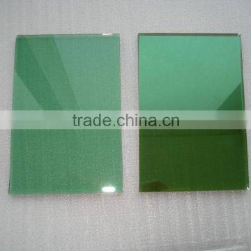 Sell 4-12mm dark green reflective glass,high quality dark green reflective glass building glass