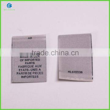 2016 Hot Sales Centerfold High Density Garment Woven Label For Clothing photo-2