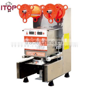 High quality Automatic induction plastic heat cup sealing machine                        
                                                                                Supplier's Choice