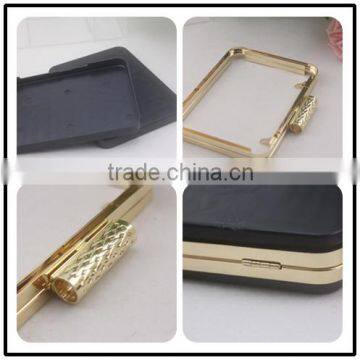 Shiny Light Gold Box Purse Frame ,bag Clutch Frame With Shells photo-6