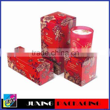 Cheap printed candle packaging boxes supplier