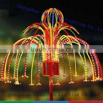 led fireworks light for landscape decoration