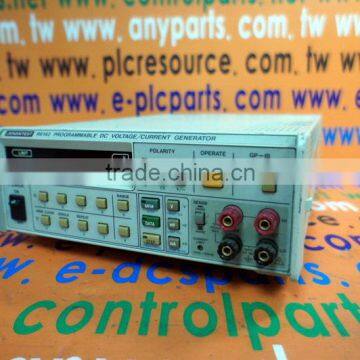 ADVANTEST Programmable DC Voltage/Current Generator R6142 Controller
