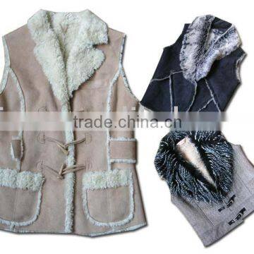 Fashion Women Fake Fur Vest