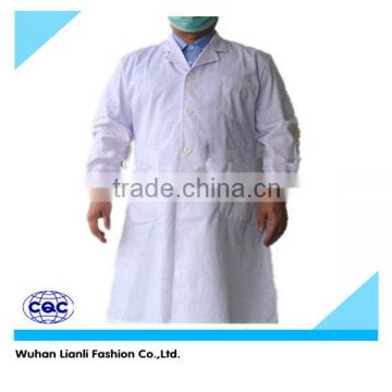 Long design hospitai uniform for doctors