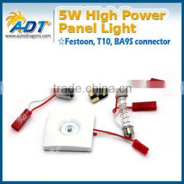 High power LED doom panel light car Reading Light