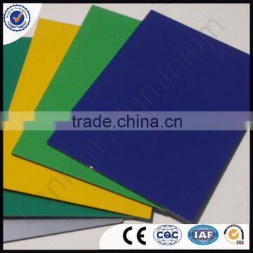 PE/ PVDF new construction material ACP cladding