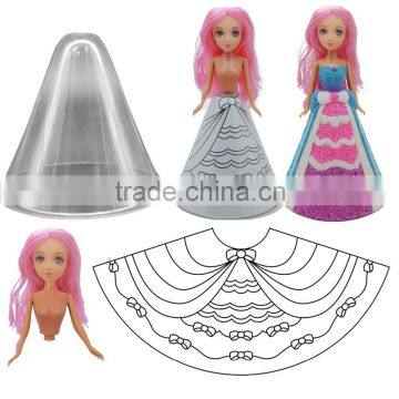 magnetic toys for kids, girls dream toys / foam clay princess toys for girl