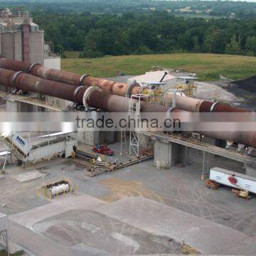 Clay Limestone Calcinating Clinker Rotary Kiln