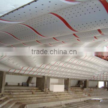 Special aluminum ceiling/ arc perforated ceiling plates