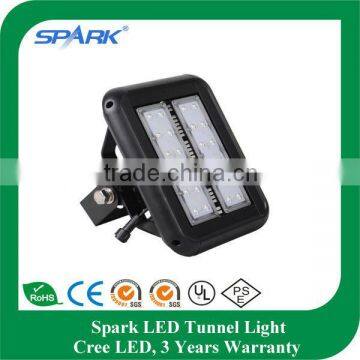 Spark 60W LED Tunnel Light, Tunnel Lighting, Outdoor Wall Lighting