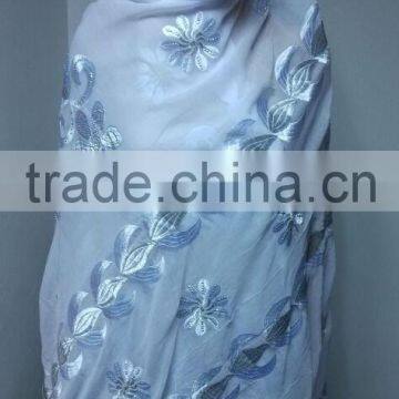 SCF-0108 (31-36)fancy new arrival Scarf embroidered Muslim scarf/shawls/wrap/pashmina