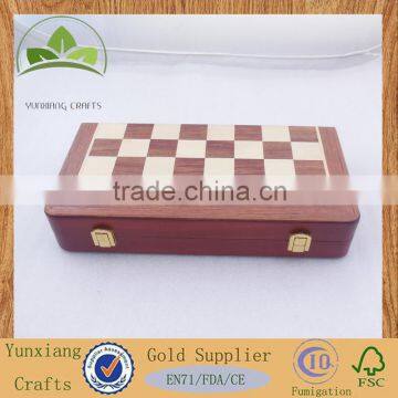 wooden wood chessboard chess box chess case