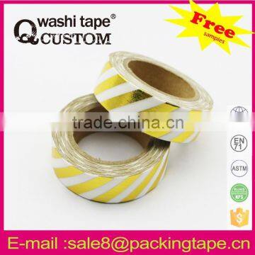 Lovely gold foil tape wholesale manufacturer