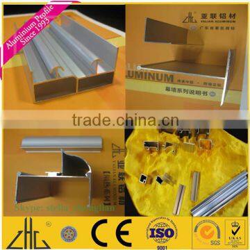 Wow!! Extruded Aluminium Building Materials Price/aluminio Ferroviario Puerta de la Ducha/polish Aluminium Shower Door Rail photo-5