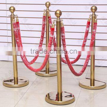 Titanium Airport Line up Rope Stanchion