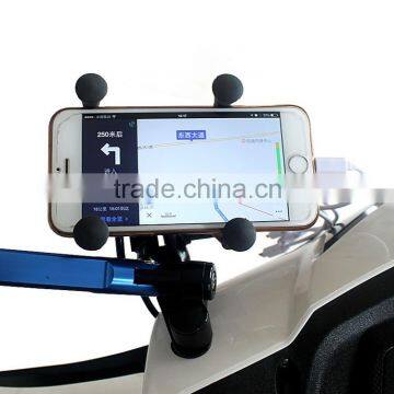 Universal X-Grip Motorcycle Scooter Cell Phone Cradle Holder, 12V USB Car Charger for IPhone Samsung HTC Sony Smart Phones photo-4