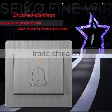 Factory Price Door Bell Wall Mounted With Brush Stainless Steel Types photo-2