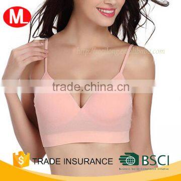 New Arrivial Padded Sexy Seamless Yoga Sport Bra photo-4