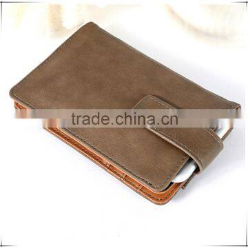 OEM manufacture luxury design slim leather case for samsung galaxy s6/s6 edge