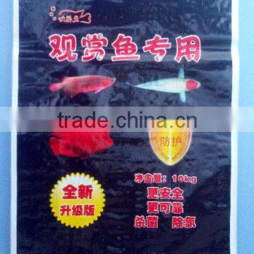 10kg pp woven bag for fish food packaging bag