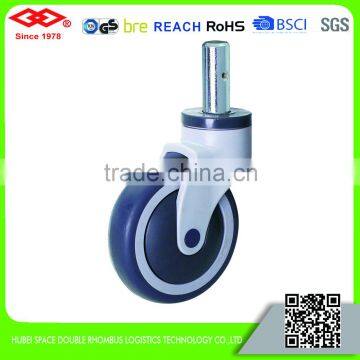 100mm-125mm Electrostatic resistant TPR plastic caster