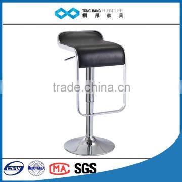 TB bar furniture swivel pu bar stools with backrest