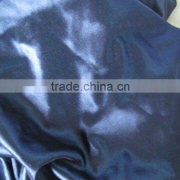 polyester spandex fabric shinny plain dyed satin fabric