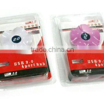 Factory Price USB 2.0 HUB Hot sell popular design 4 ports USB HUB