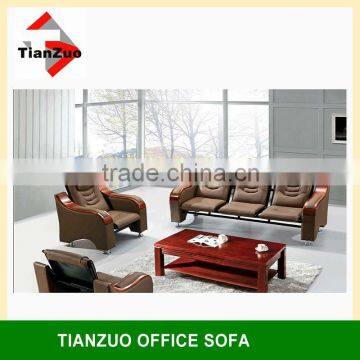 Fashionable Modern Leather Office Sofa witn Wood Frame(TZ-B45)