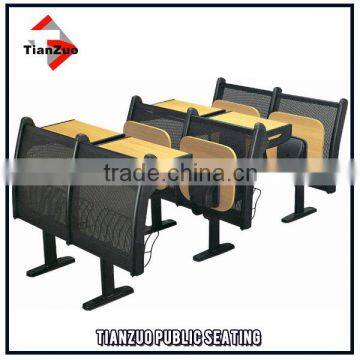 Tianzuo Steel Frame classroom desks and chairs instituional furniture