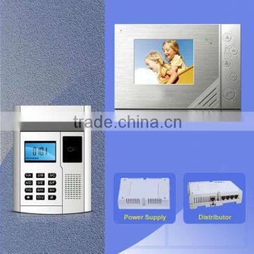 cat5 video door intercom system with a wide range of models for selection