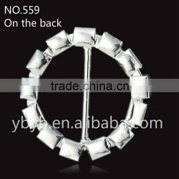 Fashion Rhinestone Claw Chain /metal Flower Pin for Wedding Invitation/hair Accessories-559 photo-3