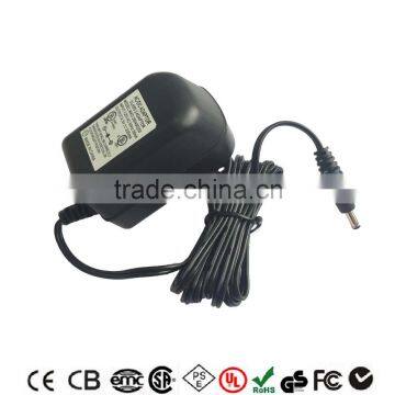 DC Output Type 6V 100mA Power Adapter With UL CE GS PSE Certificate