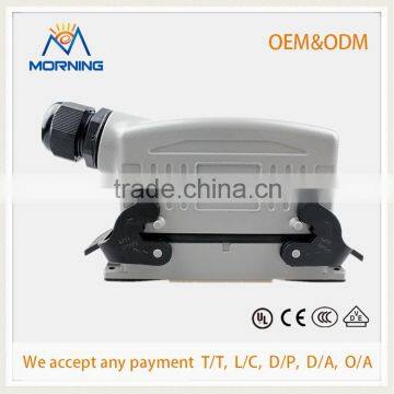 HDC HDD-108, A Whole Set Industrial Crimp Terminal Copper Alloy Side Entry 108 Pins Waterproof Electrical Plug Connectors