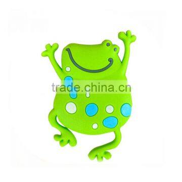 Animal designs logo printed custom frog fridge magnet